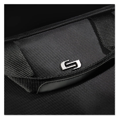 Solo Pro Slim Brief, Fits Devices Up to 16", Polyester, 15.5 x 2 x 11.5, Black