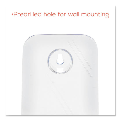 deflecto DocuHolder for Countertop/Wall-Mount, Leaflet Size, 4.25w x 3.25d x 7.75h, Clear