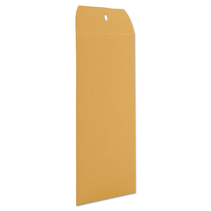 Universal Kraft Clasp Envelope, #55, Square Flap, Clasp/Gummed Closure, 6 x 9, Brown Kraft, 100/Box