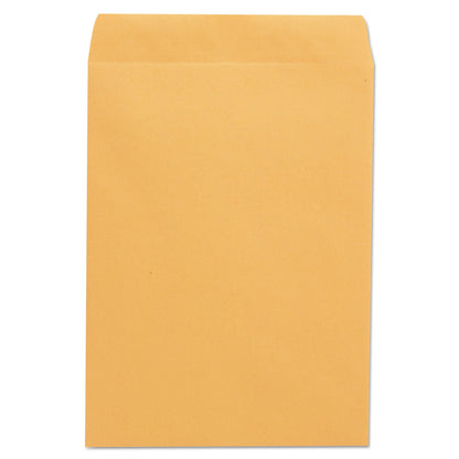 Universal Catalog Envelope, 24 lb Bond Weight Paper, #10 1/2, Square Flap, Gummed Closure, 9 x 12, Brown Kraft, 250/Box