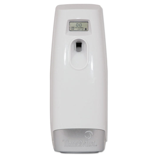 TimeMist Plus Metered Aerosol Fragrance Dispenser, 3.4" x 3.4" x 8.25", White