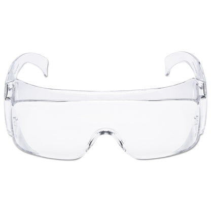 3M Tour Guard V Safety Glasses, One Size Fits Most, Clear Frame/Lens, 20/Box
