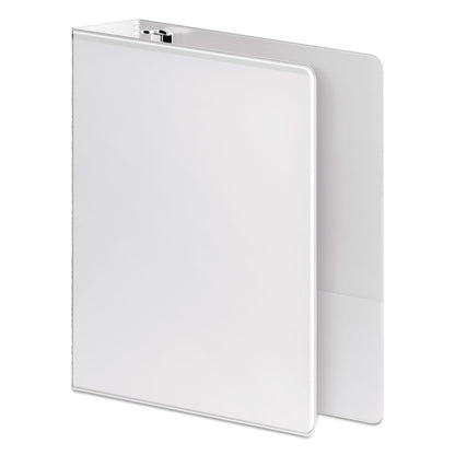 Wilson Jones Heavy-Duty Round Ring View Binder with Extra-Durable Hinge, 3 Rings, 2" Capacity, 11 x 8.5, White