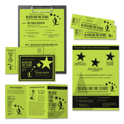 Astrobrights Color Cardstock, 65 lb Cover Weight, 8.5 x 11, Vulcan Green, 250/Pack