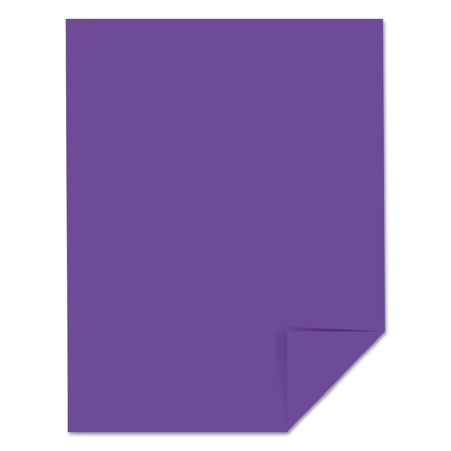 Astrobrights Color Paper, 24 lb Bond Weight, 8.5 x 11, Gravity Grape, 500/Ream