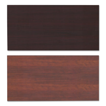 Alera Reversible Laminate Table Top, Rectangular, 59.38w x 29.5,Medium Cherry/Mahogany