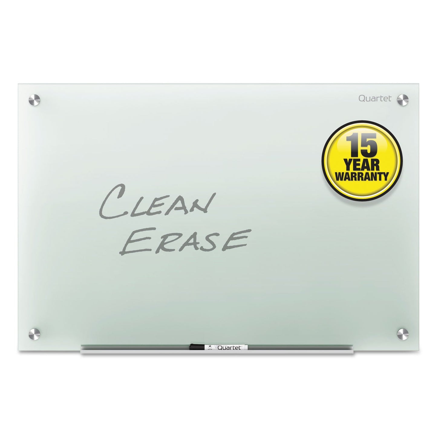 Quartet Infinity Glass Marker Board, Frosted, 48 x 36