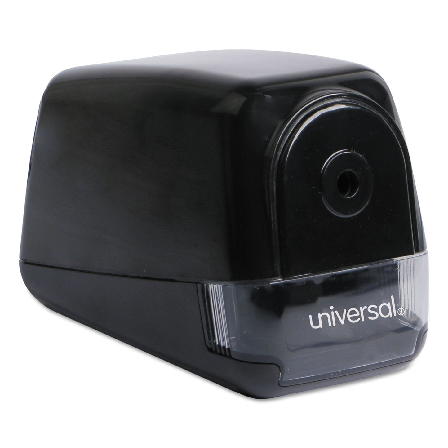 Universal Electric Pencil Sharpener, AC-Powered, 3.13 x 5.75 x 4, Black