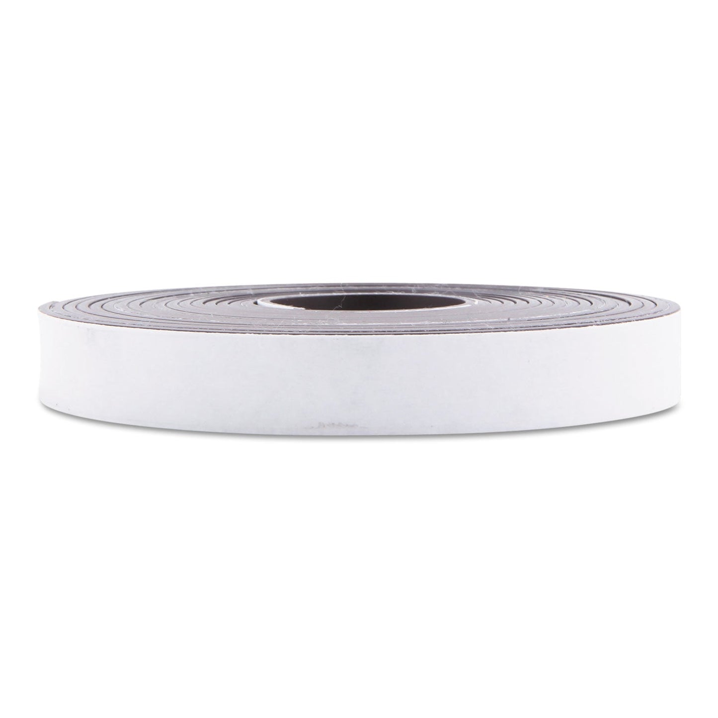 ZEUS Adhesive-Backed Magnetic Tape, 0.5" x 10 ft, Black
