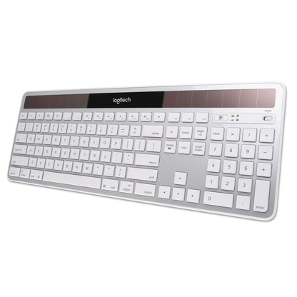 Logitech Wireless Solar Keyboard for Mac, Full Size, Silver