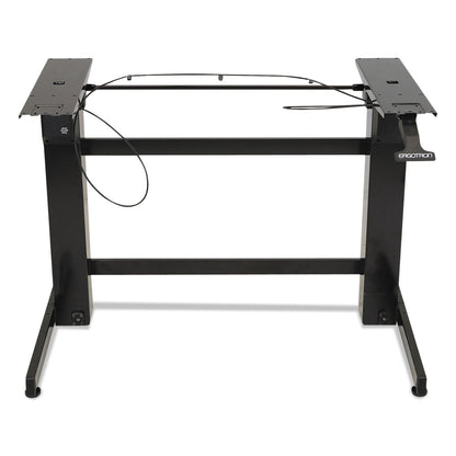 WorkFit-B Sit-Stand Base, Up to 88 lb, 42" x 26" x 32" to 51.5", Black