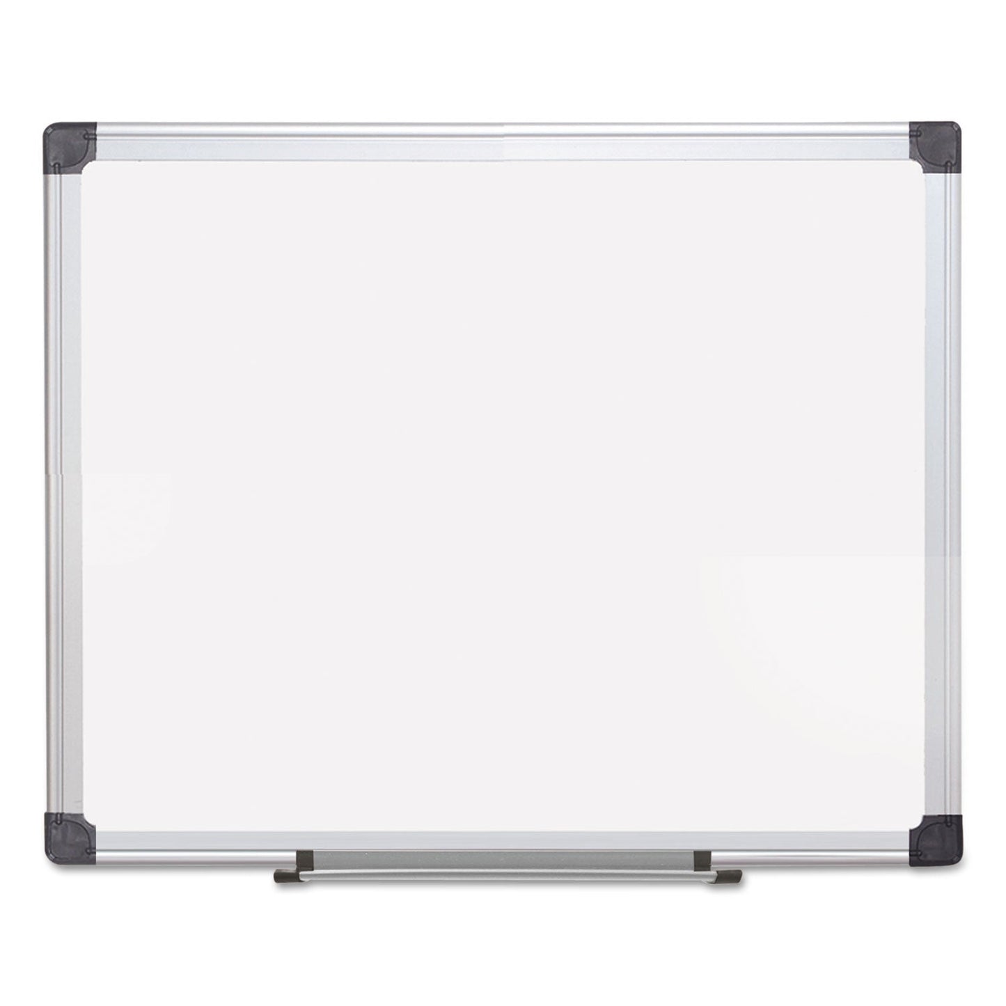 MasterVision Porcelain Value Dry Erase Board, 24 x 36, White, Aluminum Frame