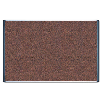 MasterVision Tech Cork Board, 48x72 Silver/Black Frame