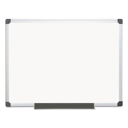 MasterVision Value Melamine Dry Erase Board, 36 x 48, White, Aluminum Frame
