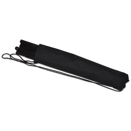 Universal Instant Setup Foldaway Easel, Adjusts 15" to 61" High, Steel, Black