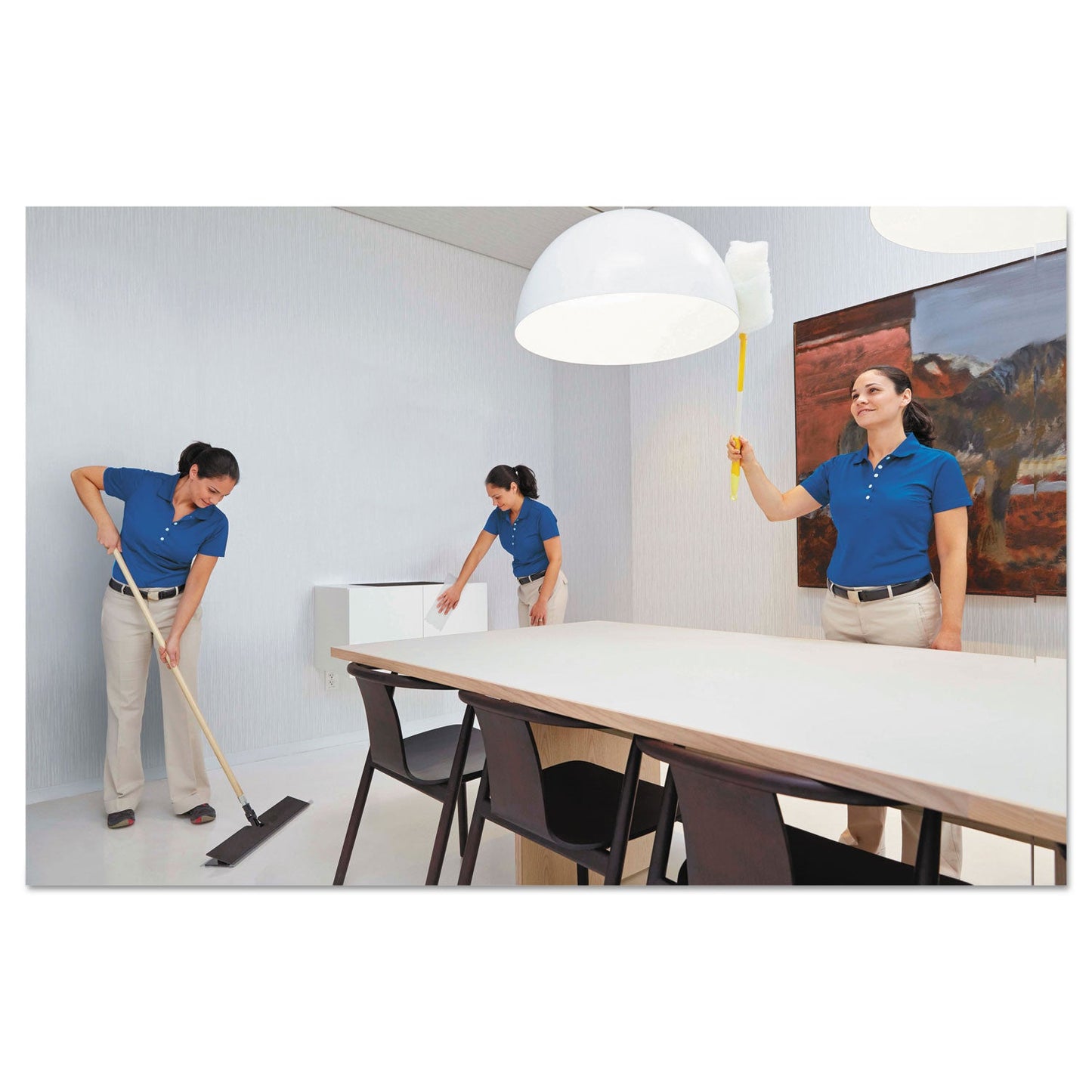 3M Easy Trap Duster, 8" x 30 ft, White, 60 Sheet Roll