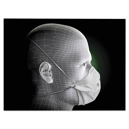 3M VFlex Particulate Respirator N95, Standard Size, 50/Box