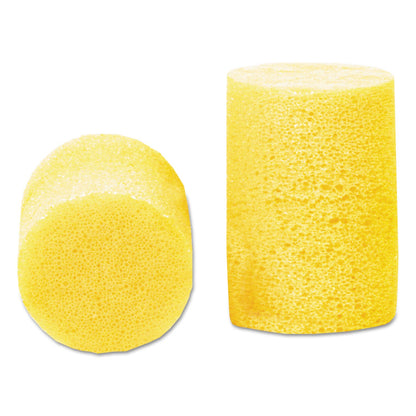 3M E-A-R Classic Earplugs, Pillow Paks, Cordless, PVC Foam, Yellow, 200 Pairs/Box