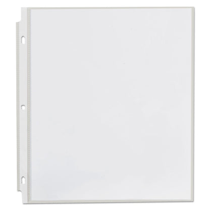 Universal Top-Load Poly Sheet Protectors, Economy, Letter, 100/Box
