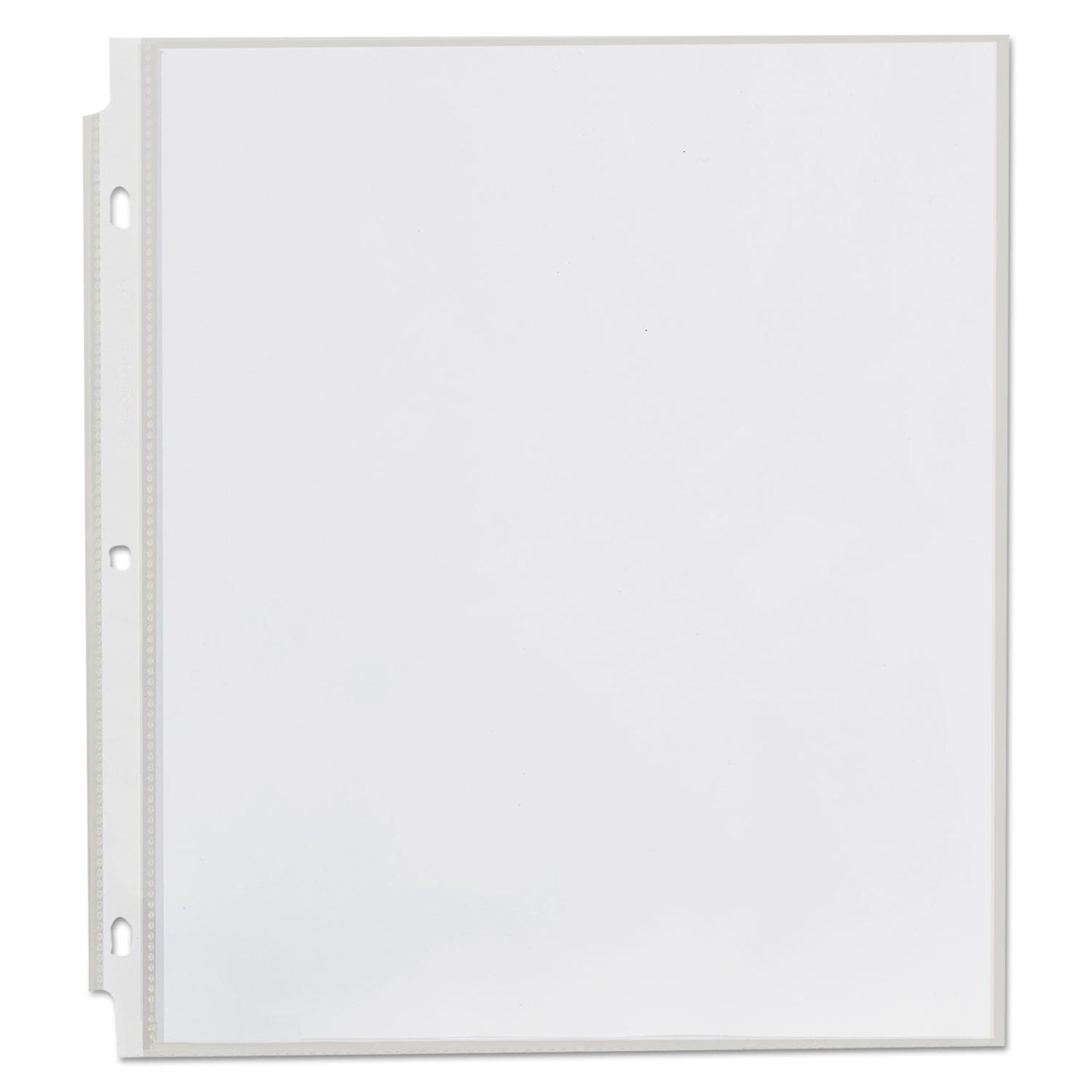 Universal Standard Sheet Protector, Standard, 8.5 x 11, Clear, 200/Box