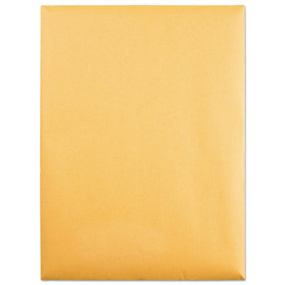 Quality Park Park Ridge Kraft Clasp Envelope, #90, Square Flap, Clasp/Gummed Closure, 9 x 12, Brown Kraft, 100/Box