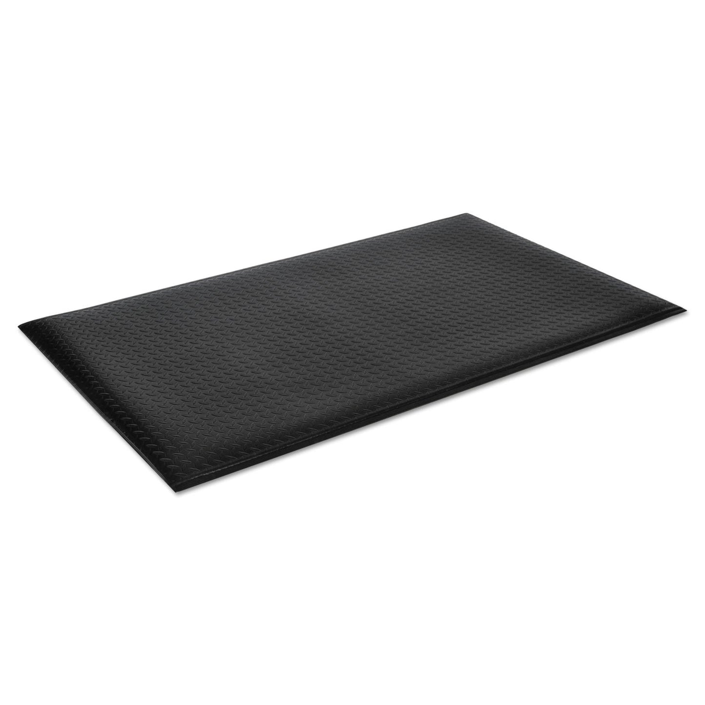 Crown Wear-Bond Comfort-King Anti-Fatigue Mat, Diamond Emboss, 24 x 36, Black