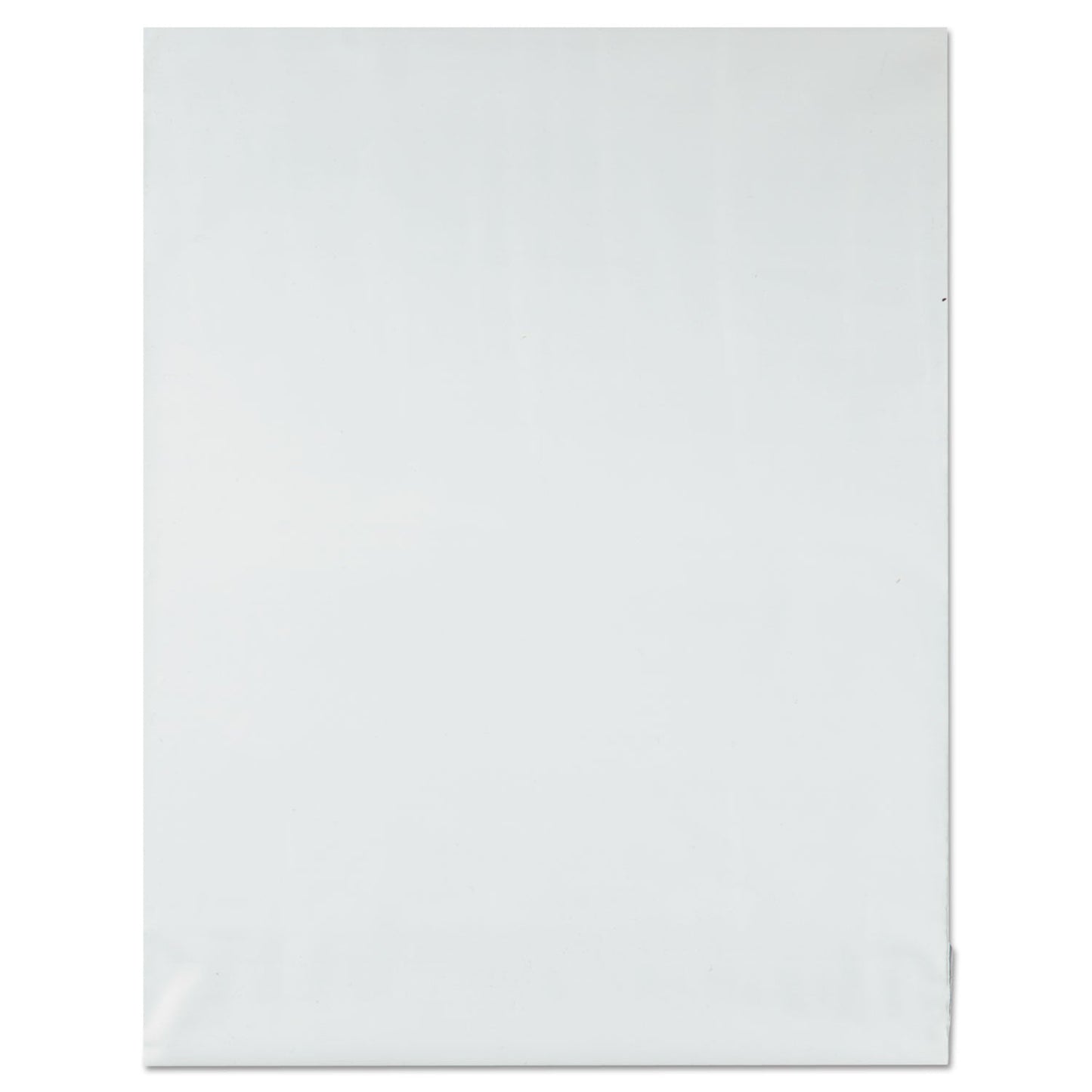 Quality Park Redi-Strip Poly Mailer, #4, Square Flap with Perforated Strip, Redi-Strip Adhesive Closure, 10 x 13, White, 100/Pack
