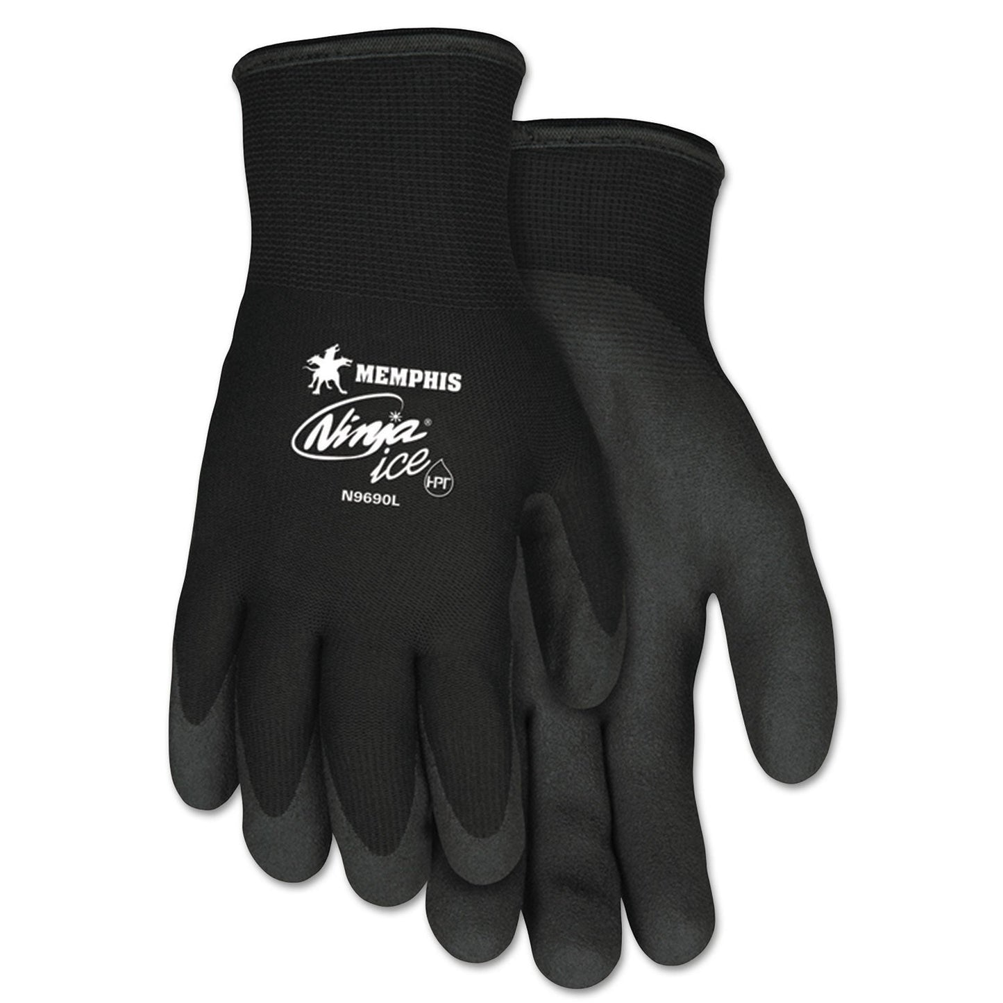 MCR Ninja Ice Gloves, Black, Large