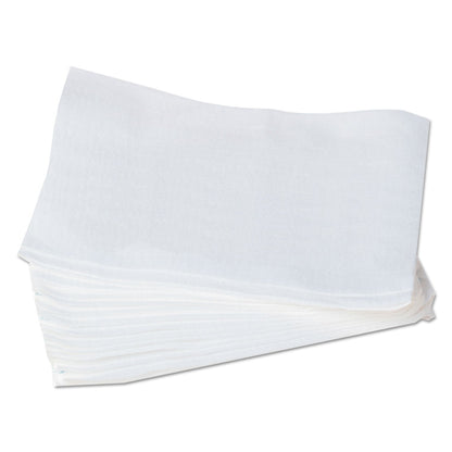 WypAll X70 Cloths, Flat Sheet, 16.6 x 14.9, White, 300/Carton