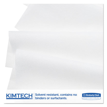Kimtech SCOTTPURE Critical Task Wipers, 12 x 23, White, 50/Box, 8 Boxes/Carton