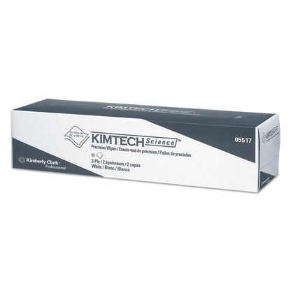 Kimtech Precision Wipers, POP-UP Box, 2-Ply, 14.7 x 16.6, White, 92/Box, 15 Boxes/Carton