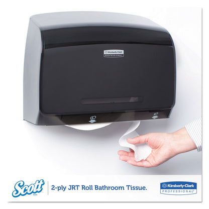 Scott Essential JRT Extra Long Bathroom Tissue, Septic Safe, 2-Ply, White, 3.55" x 2,000 ft, 6 Rolls/Carton