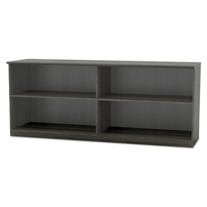 Safco Medina Series Low Wall Cabinet with Doors, 72w x 20d x 29 1/2h, Gray Steel, Box1
