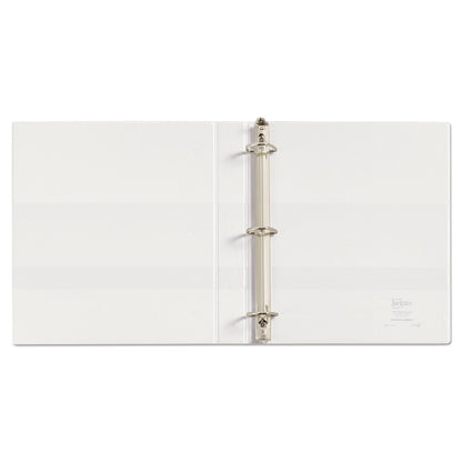 Avery Durable View Binder with DuraHinge and EZD Rings, 3 Rings, 1" Capacity, 11 x 8.5, White, (9301)