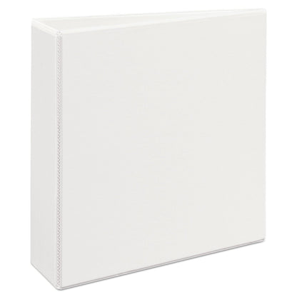 Avery Heavy-Duty Non Stick View Binder with DuraHinge and Slant Rings, 3 Rings, 3" Capacity, 11 x 8.5, White, (5604)