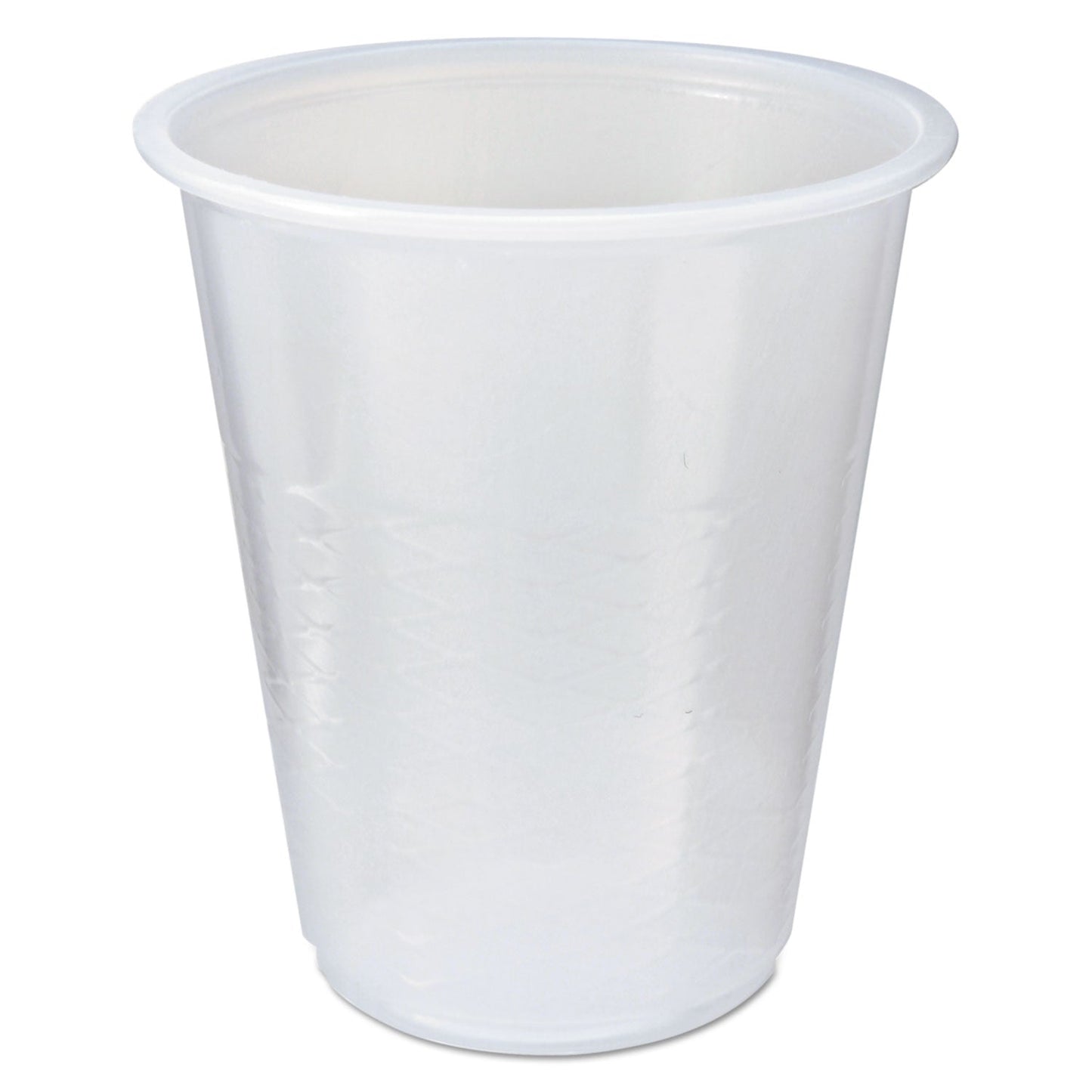 Fabri-Kal RK Crisscross Cold Drink Cups, 3 oz, Clear, 100 Bag, 25 Bags/Carton