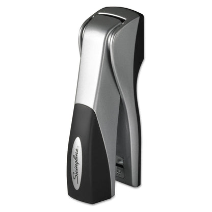 Swingline Optima Grip Compact Stapler, 25-Sheet Capacity, Silver