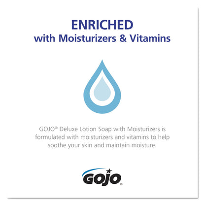 GOJO NXT Deluxe Lotion Soap with Moisturizers Refill, Light Floral Liquid, 1,000 mL Box