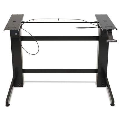 WorkFit-B Sit-Stand Base, Up to 88 lb, 42" x 26" x 32" to 51.5", Black