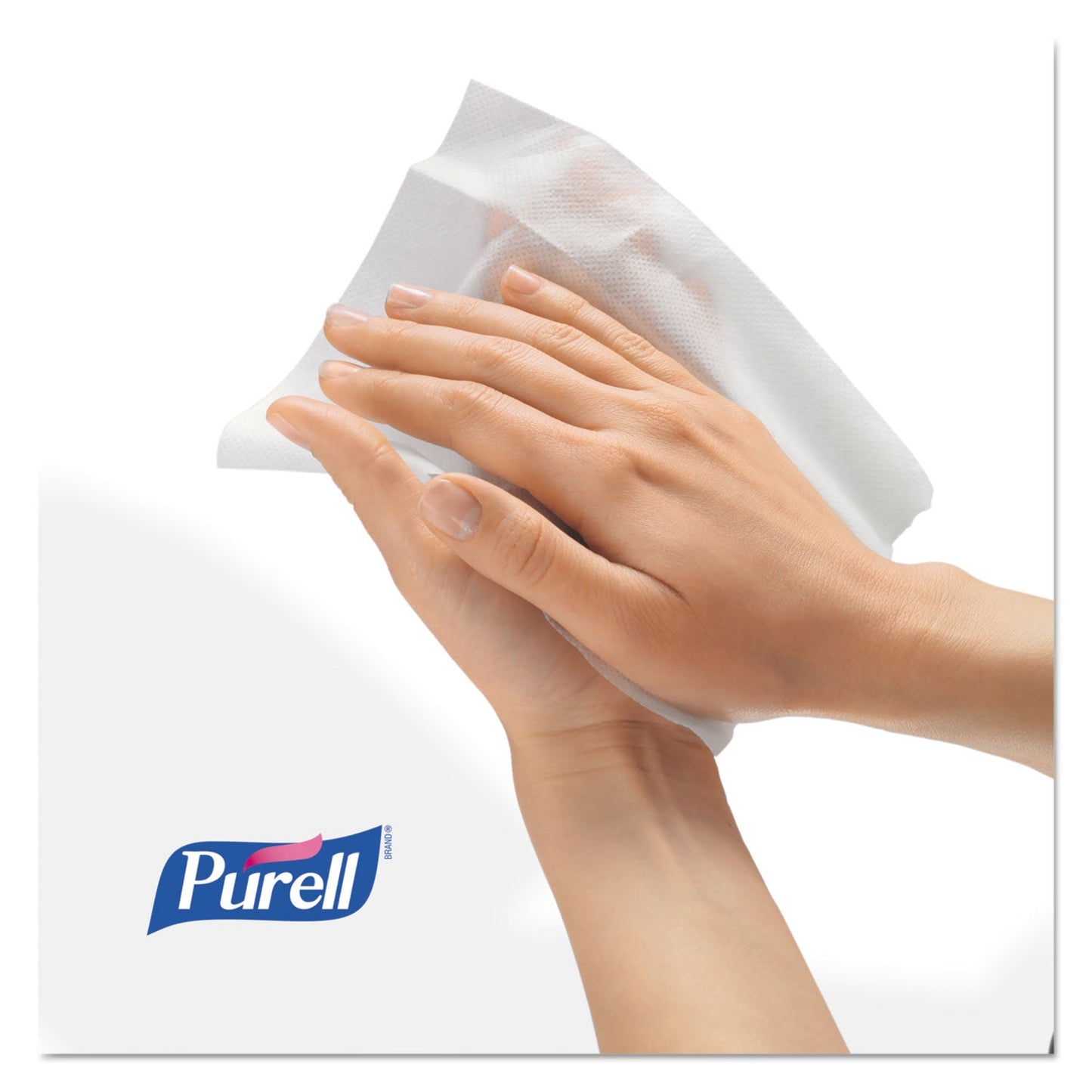 PURELL Sanitizing Hand Wipes, 6.75 x 6, White, 270 Wipes/Canister