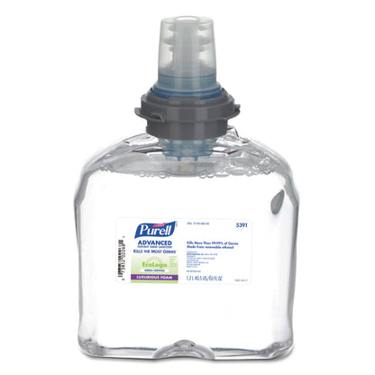 PURELL Green Certified TFX Refill Advanced Foam Hand Sanitizer, 1,200 ml, Fragrance-Free