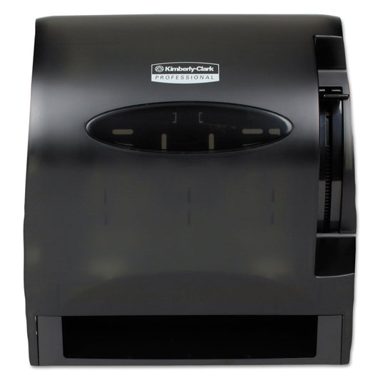 Kimberly-Clark Professional* Lev-R-Matic Roll Towel Dispenser, 13.3 x 9.8 x 13.5, Smoke