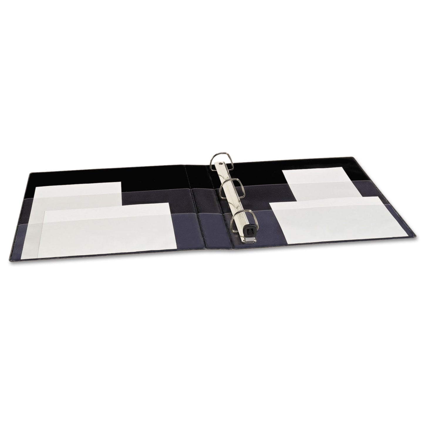 Avery Heavy-Duty Non-View Binder with DuraHinge and One Touch EZD Rings, 3 Rings, 1" Capacity, 11 x 8.5, Black