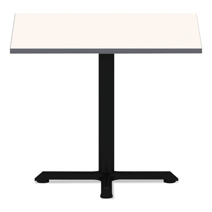Alera Reversible Laminate Table Top, Square, 35.38w x 35.38d, White/Gray