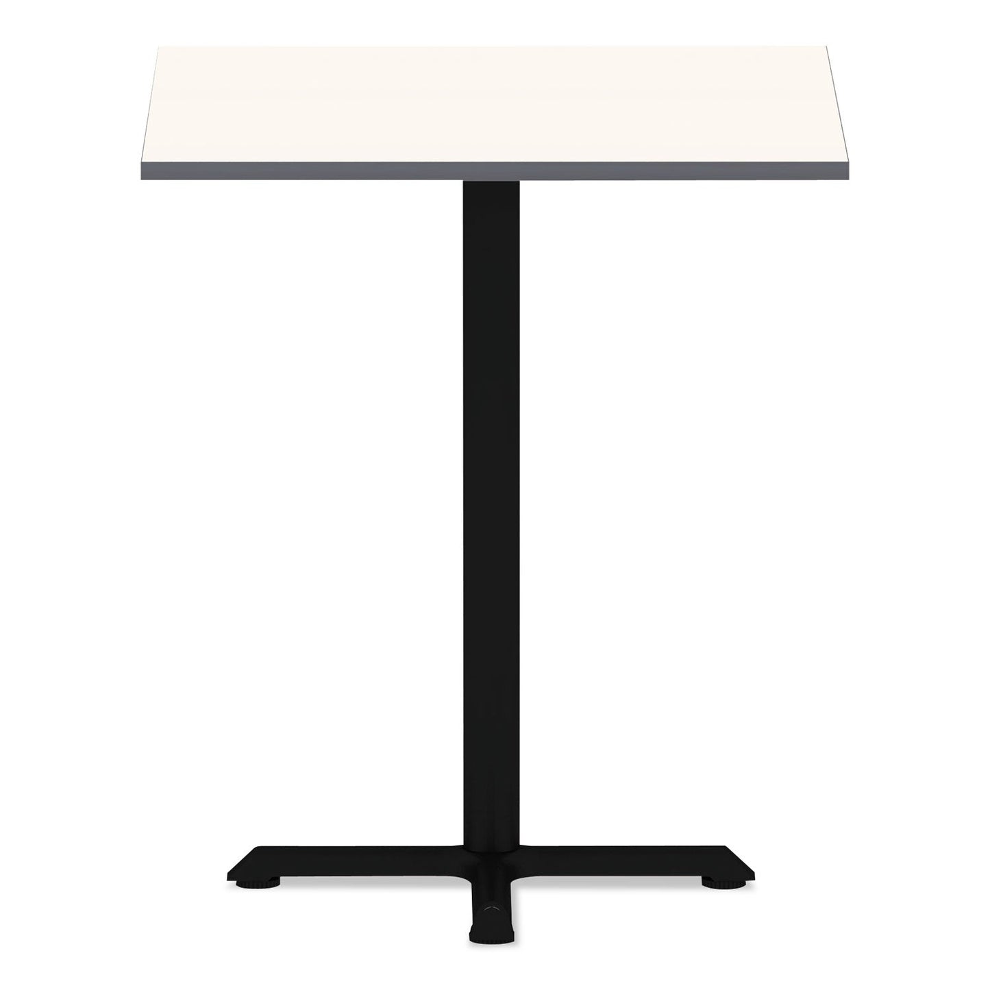 Alera Reversible Laminate Table Top, Square, 35.38w x 35.38d, White/Gray