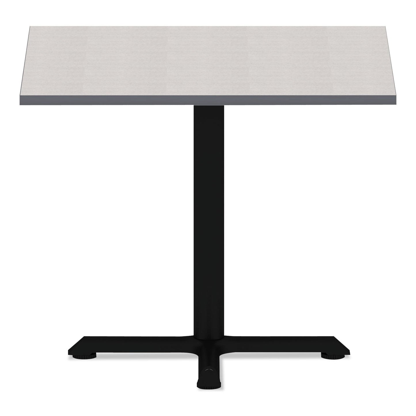 Alera Reversible Laminate Table Top, Square, 35.38w x 35.38d, White/Gray