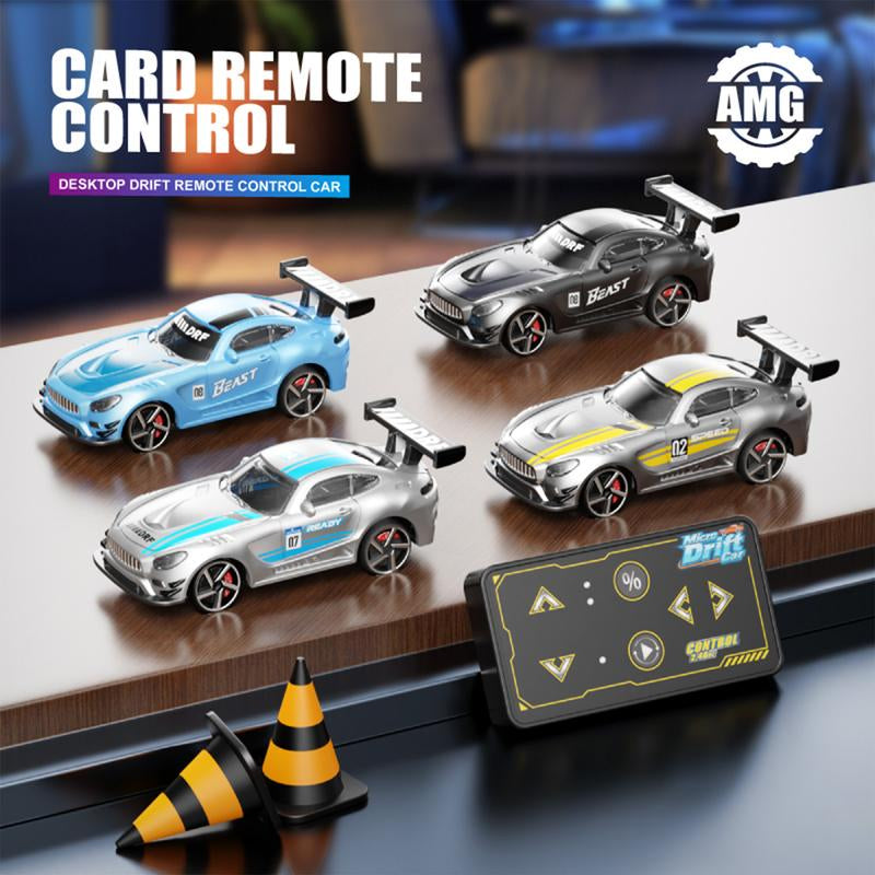 2026 Wintek 1:64 Mini Drift RC Car – Adult Desktop Racing Toy, App-Controlled RC with LED Lights & Adjustable Speed, Cool Gift for Boyfriend & Men