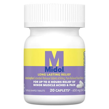 Midol Long Lasting Relief Caplets 31284357122