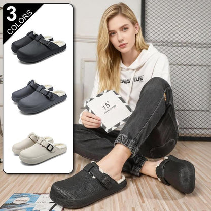 Cozy Winter EVA Foam Fleece-Lined Slippers | Ultra-Warm Indoor/Outdoor Slip-Ons for Men & Women - Non-Slip, Lightweight & Cushioned Home Footwear