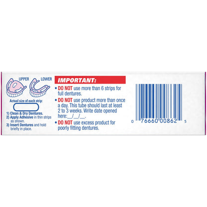 Fixodent Original Denture Adhesive Cream, 0.75 Oz 00076660300378